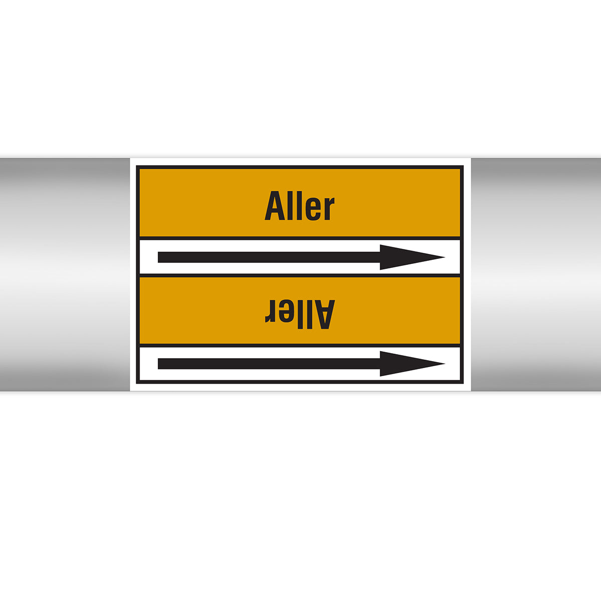 Marqueurs en rouleau continu, sans pictogramme - Aller (product francophone)
