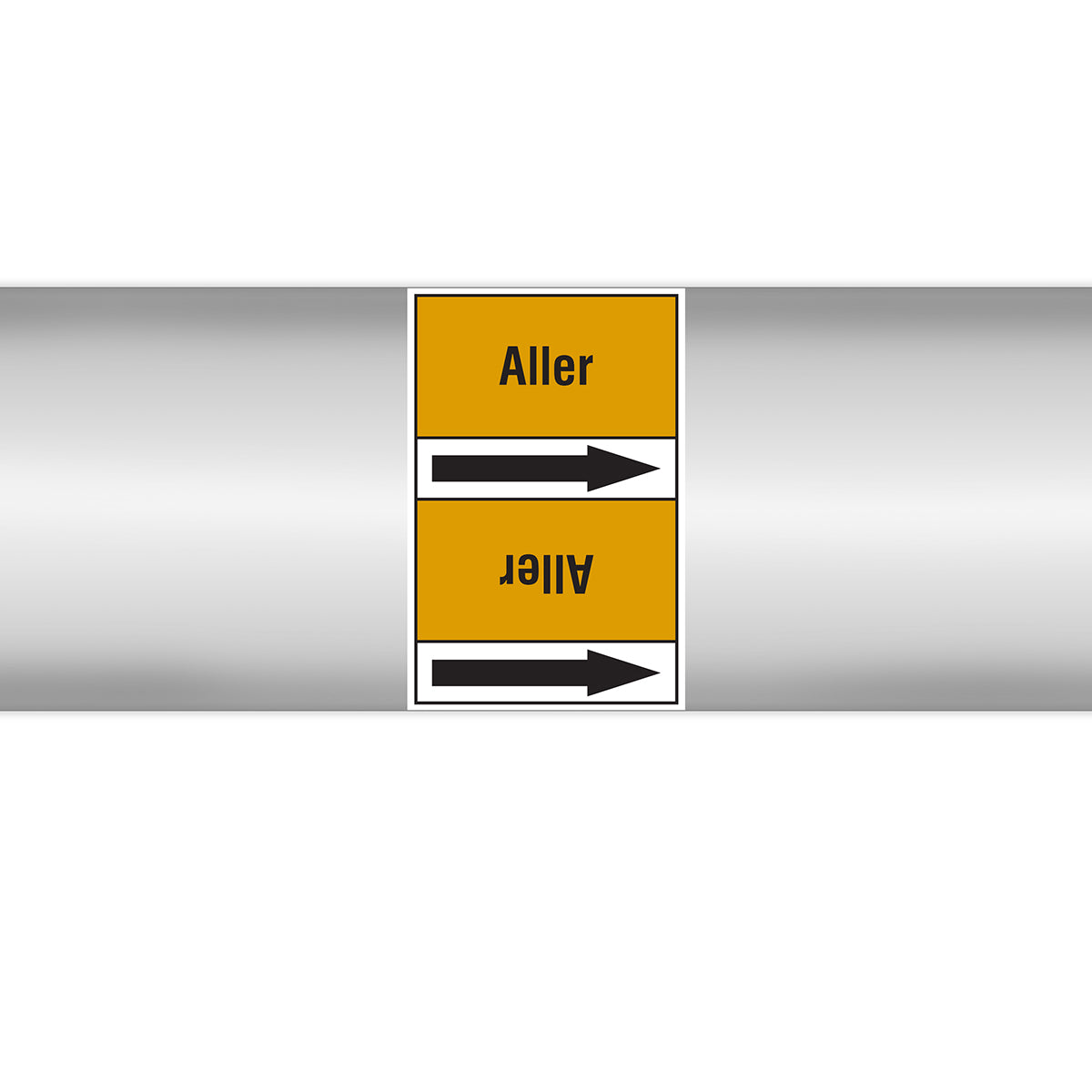 Marqueurs en rouleau continu, sans pictogramme - Aller (product francophone)