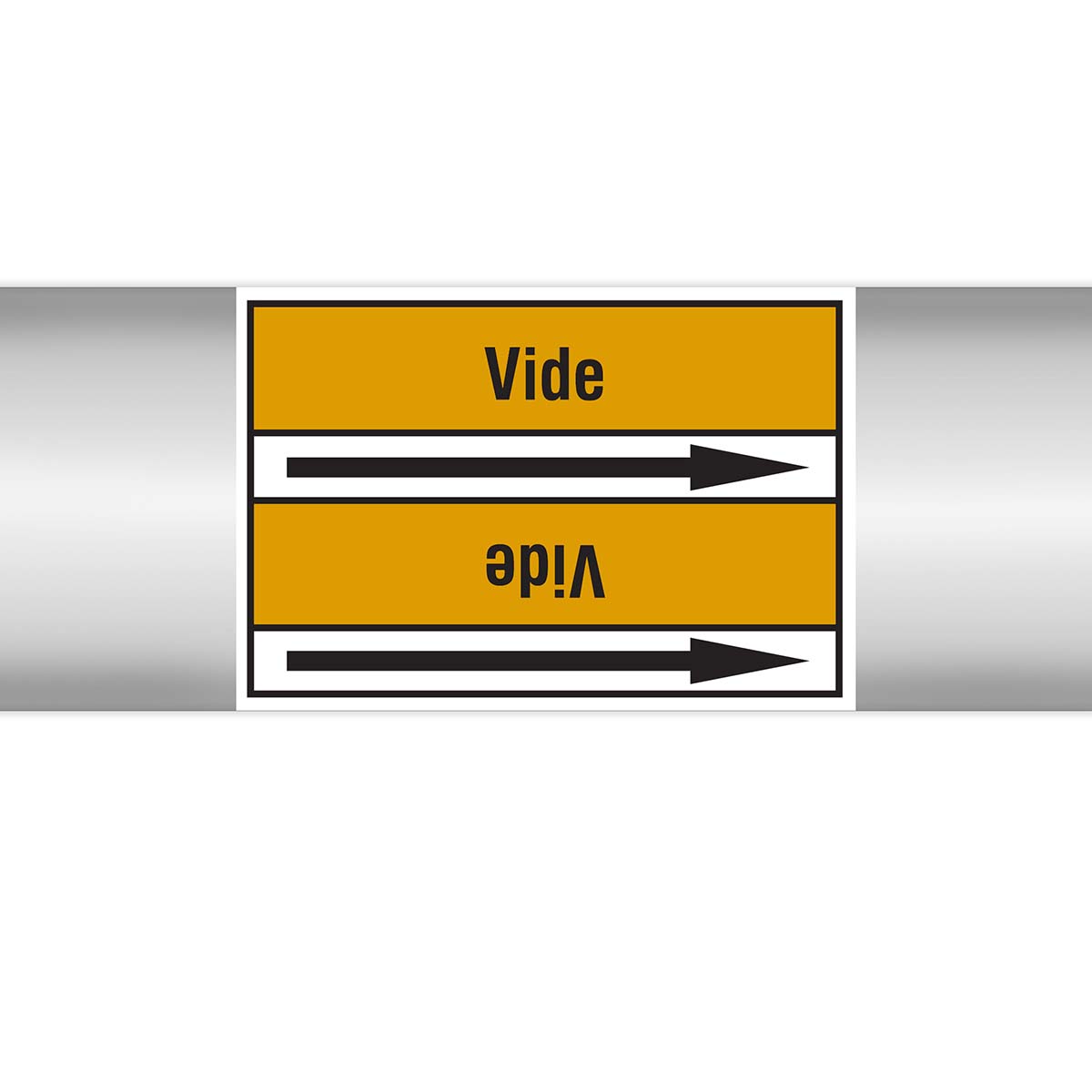 Marqueurs en rouleau continu, sans pictogramme - Vide (product francophone)