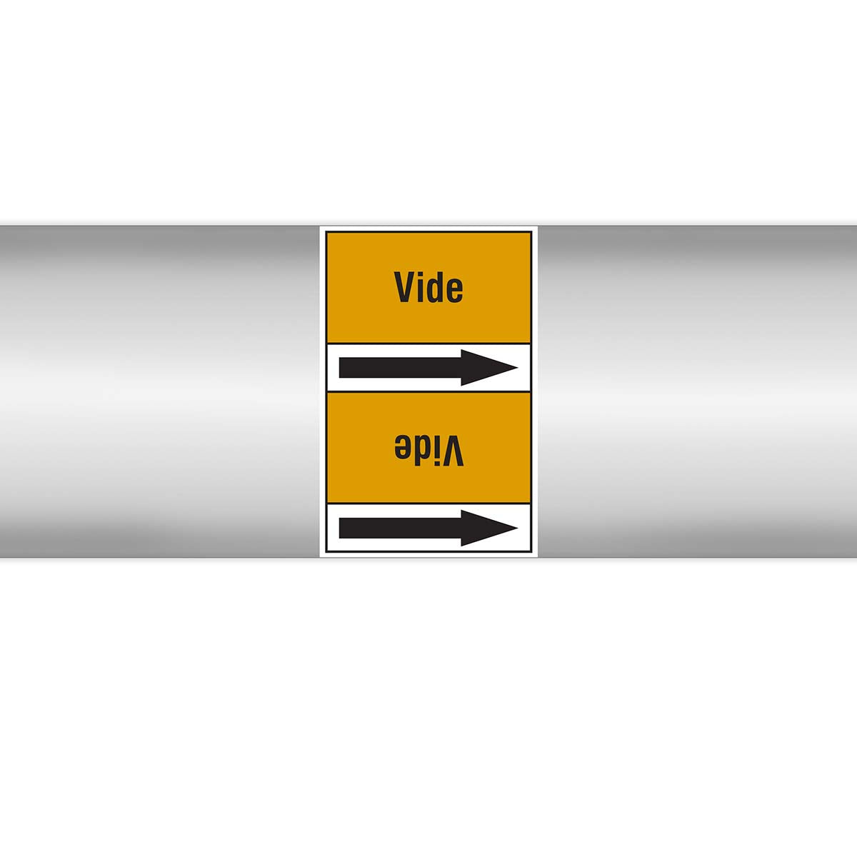 Marqueurs en rouleau continu, sans pictogramme - Vide (product francophone)