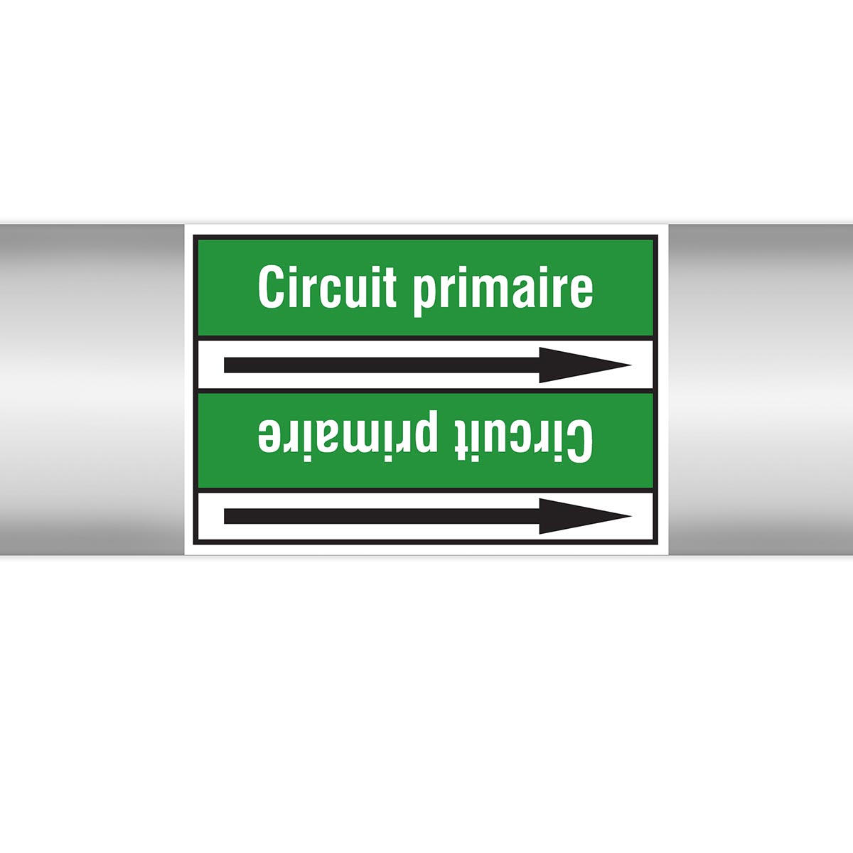Marqueurs en rouleau continu, sans pictogramme - Circuit primaire (product francophone)