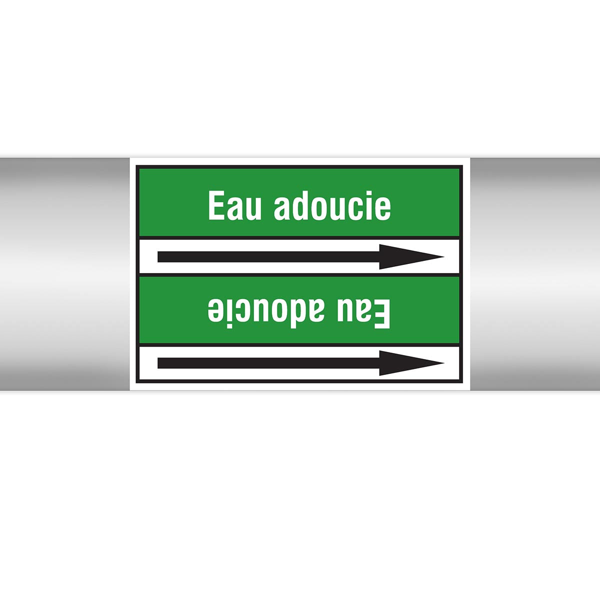 Marqueurs en rouleau continu, sans pictogramme - Eau adoucie (product francophone)