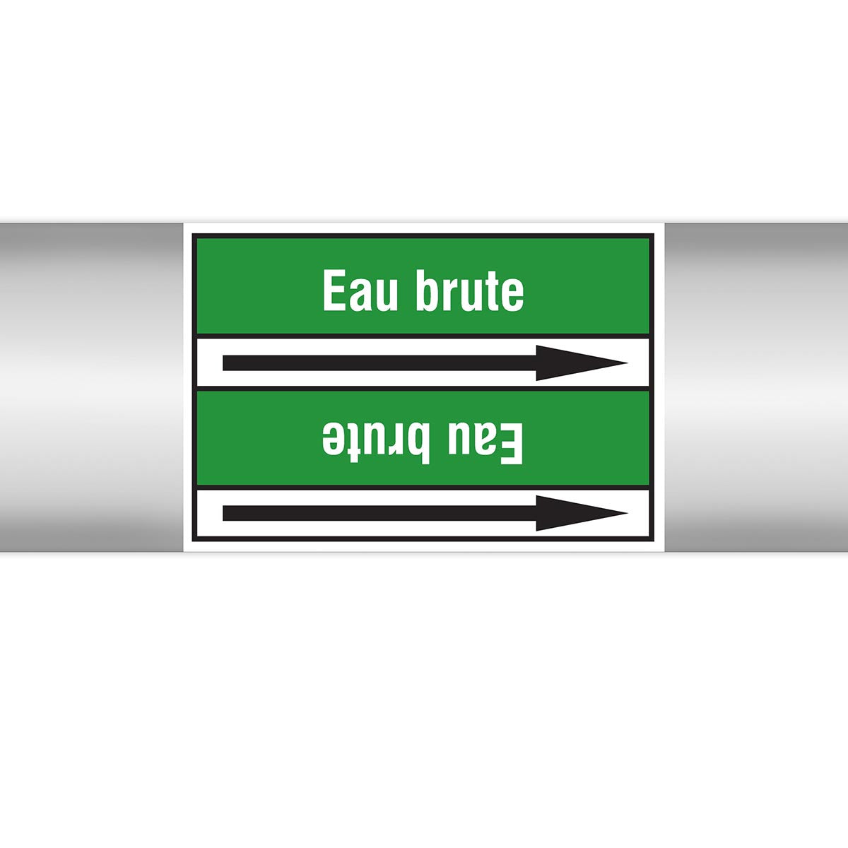 Marqueurs en rouleau continu, sans pictogramme - Eau brute (product francophone)