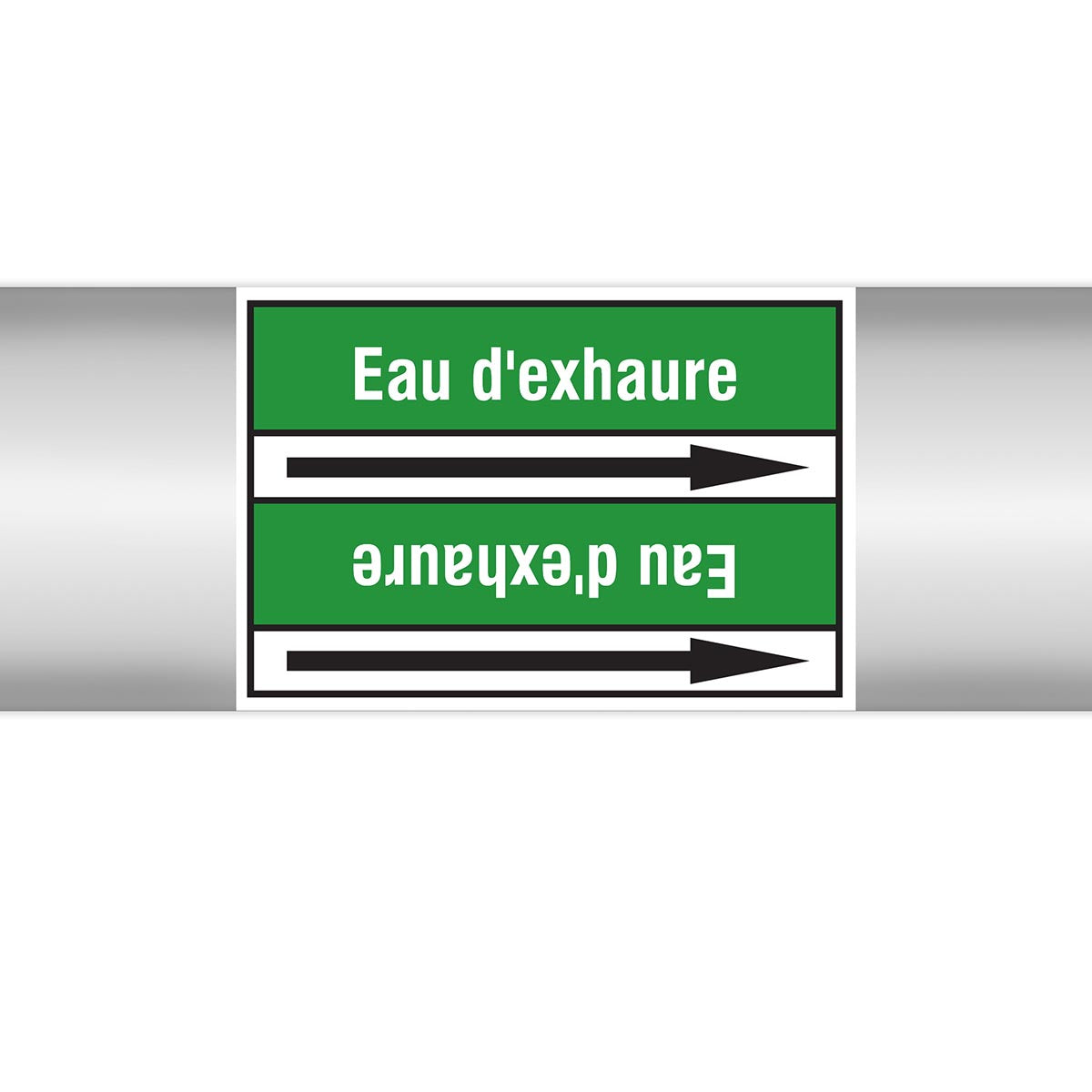 Marqueurs en rouleau continu, sans pictogramme - Eau d'exhaure (produit francophone)