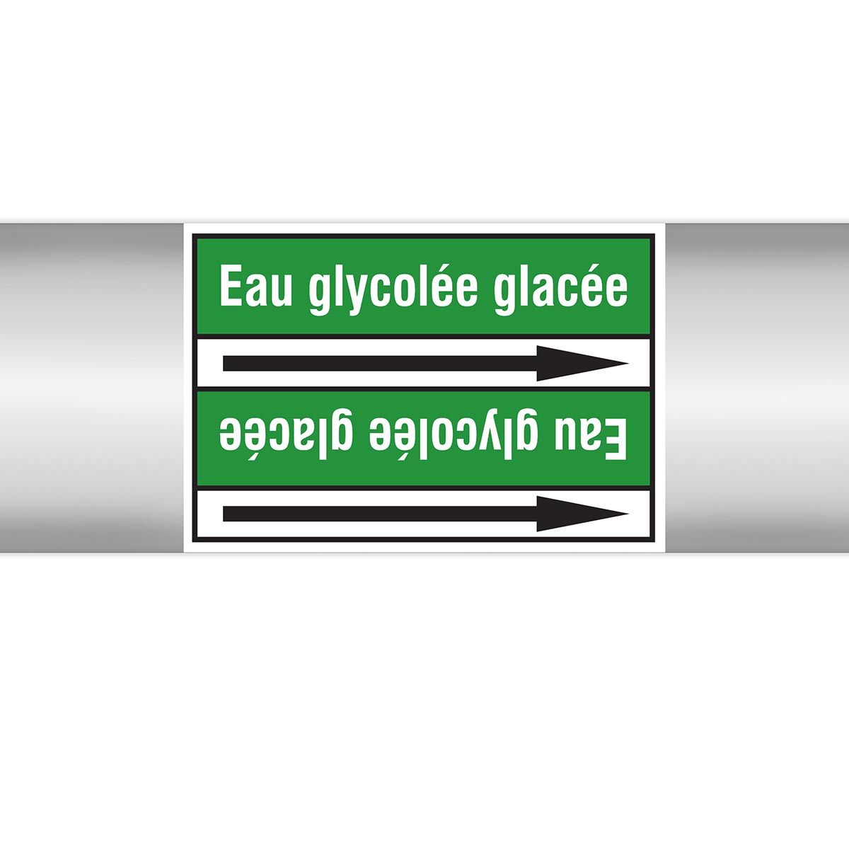 Marqueurs en rouleau continu, sans pictogramme - Eau glycolée glacée (product francophone)