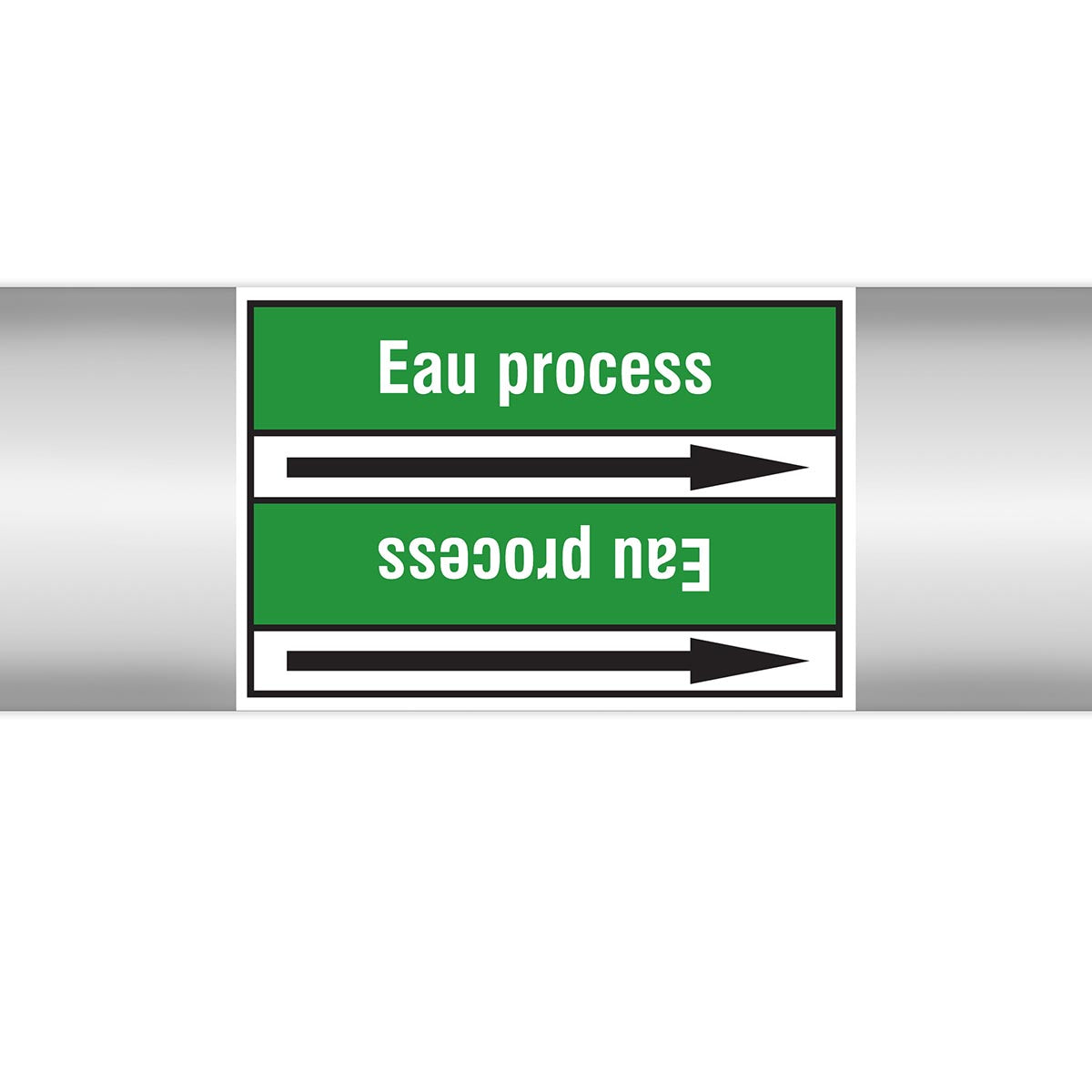 Marqueurs en rouleau continu, sans pictogramme - Eau process (product francophone)