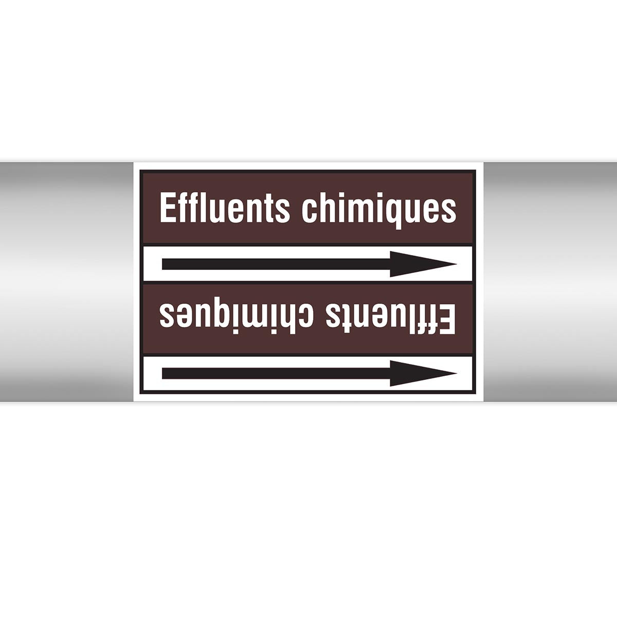 Marqueurs en rouleau continu, sans pictogramme - Effluents chimiques (product francophone)