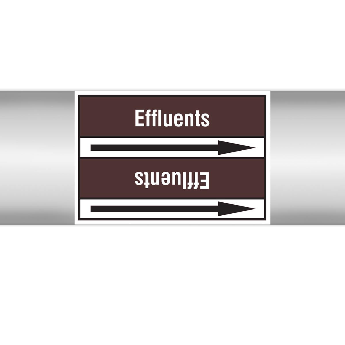 Marqueurs en rouleau continu, sans pictogramme - Effluents (product francophone)