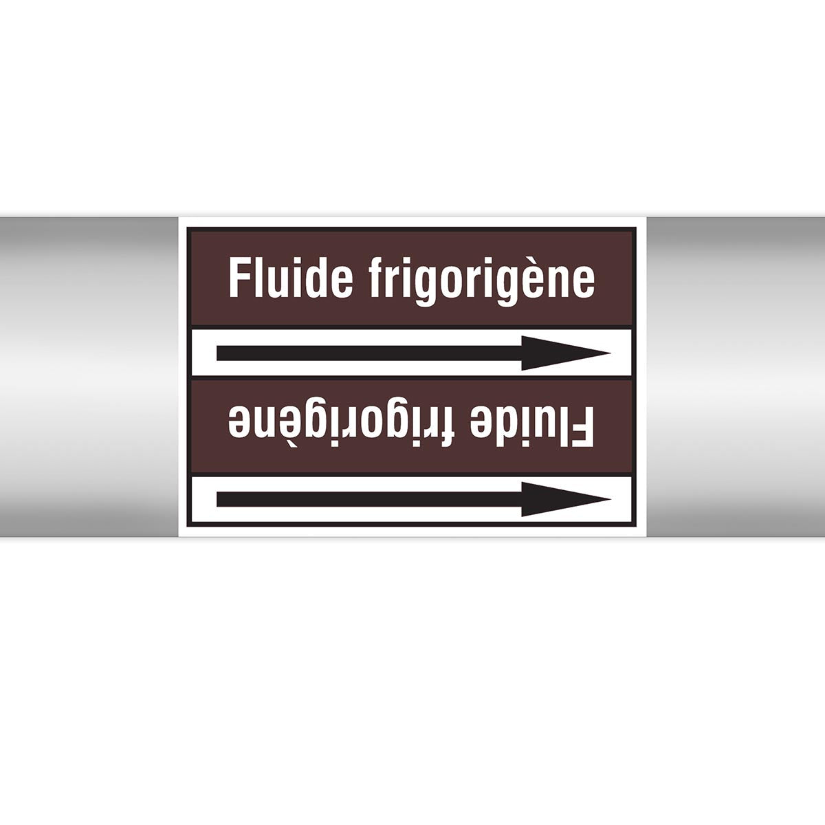 Marqueurs en rouleau continu, sans pictogramme - Fluide frigorigène (product francophone)