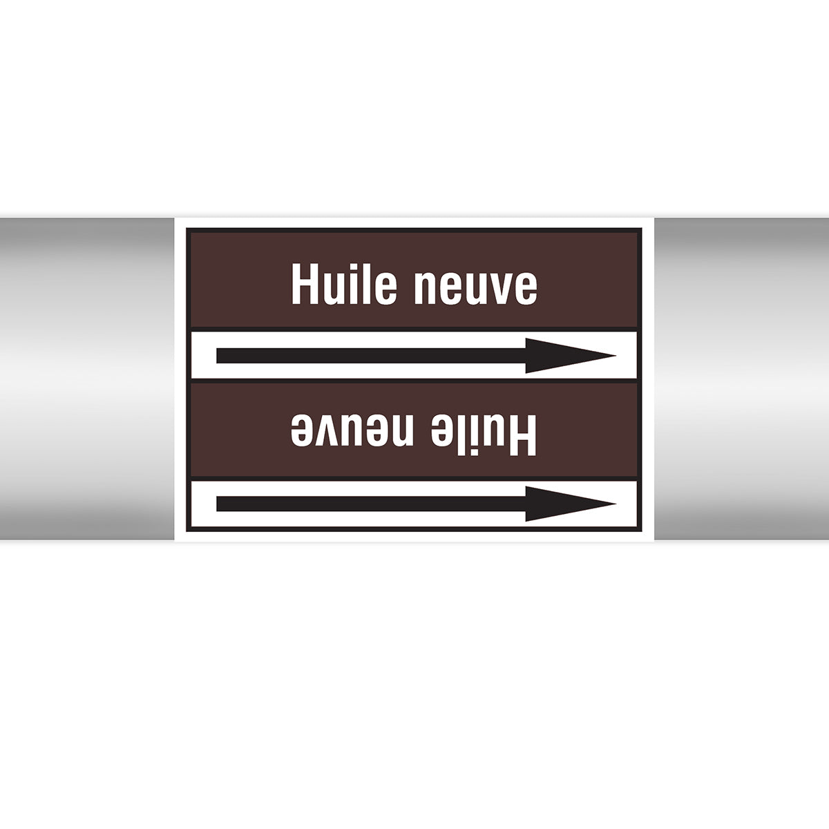 Marqueurs en rouleau continu, sans pictogramme - Huile neuve (product francophone)