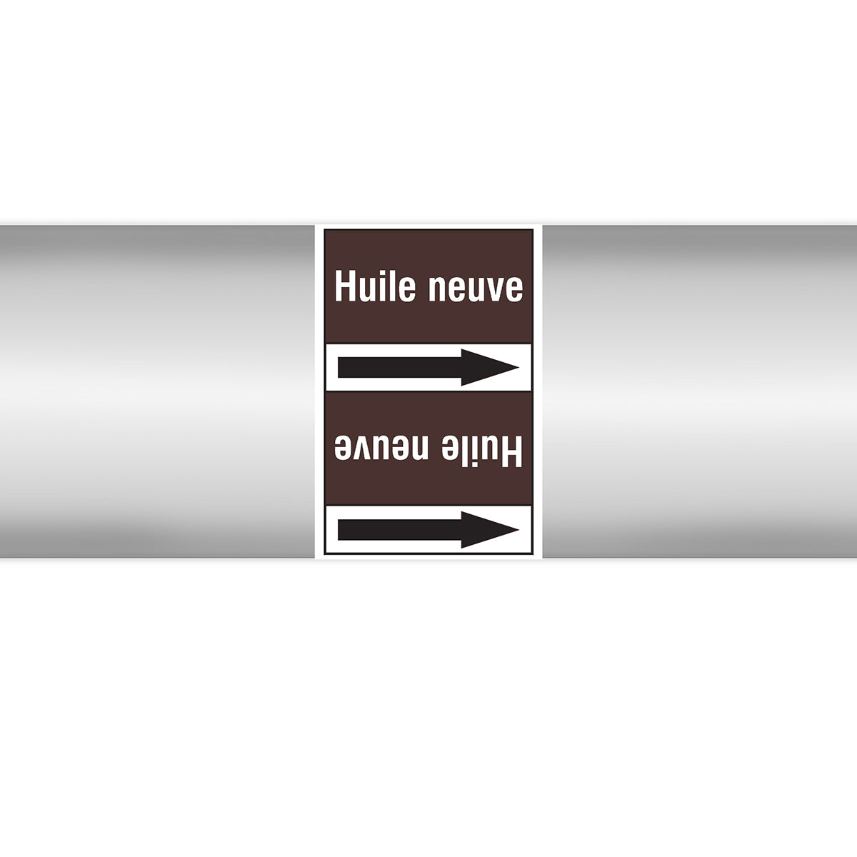 Marqueurs en rouleau continu, sans pictogramme - Huile neuve (product francophone)