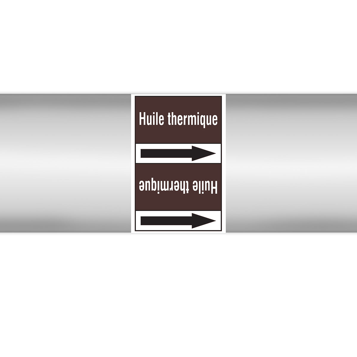 Marqueurs en rouleau continu, sans pictogramme - Huile thermal (produit francophone)