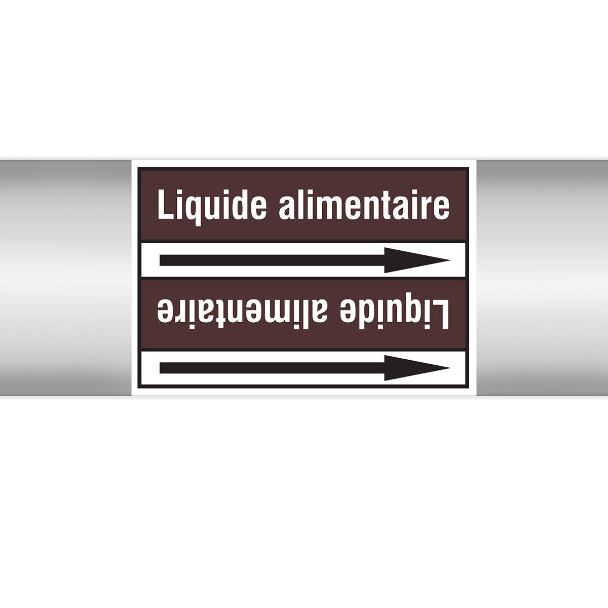 Marqueurs en rouleau continu, sans pictogramme - Liquide alimentaire (produit francophone)