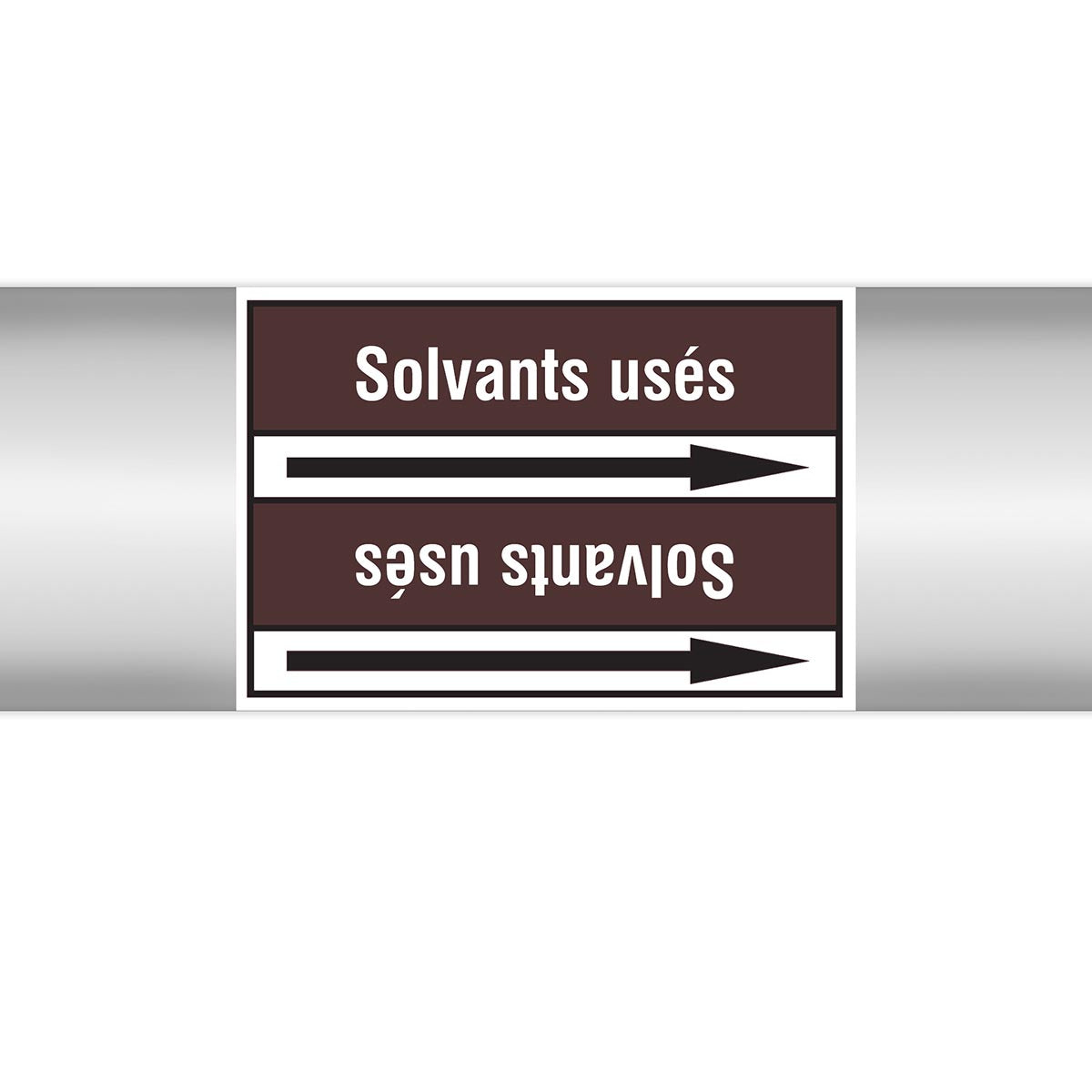 Marqueurs en rouleau continu, sans pictogramme - Solvants usés (produit francophone)