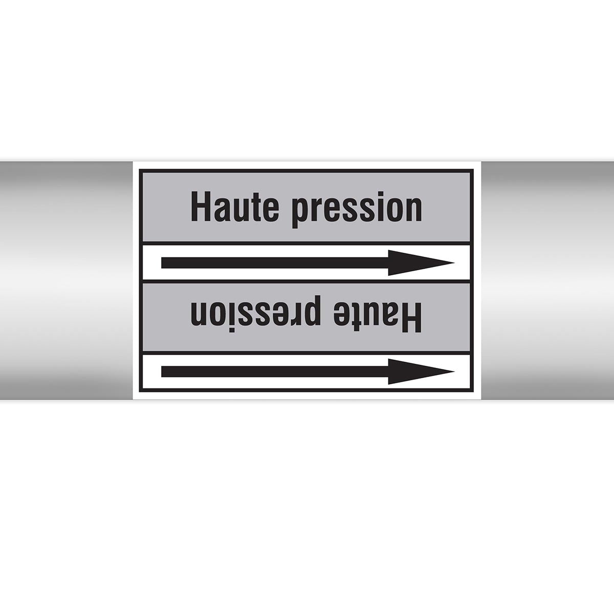 Marqueurs en rouleau continu, sans pictogramme - Haute pression (product francophone)