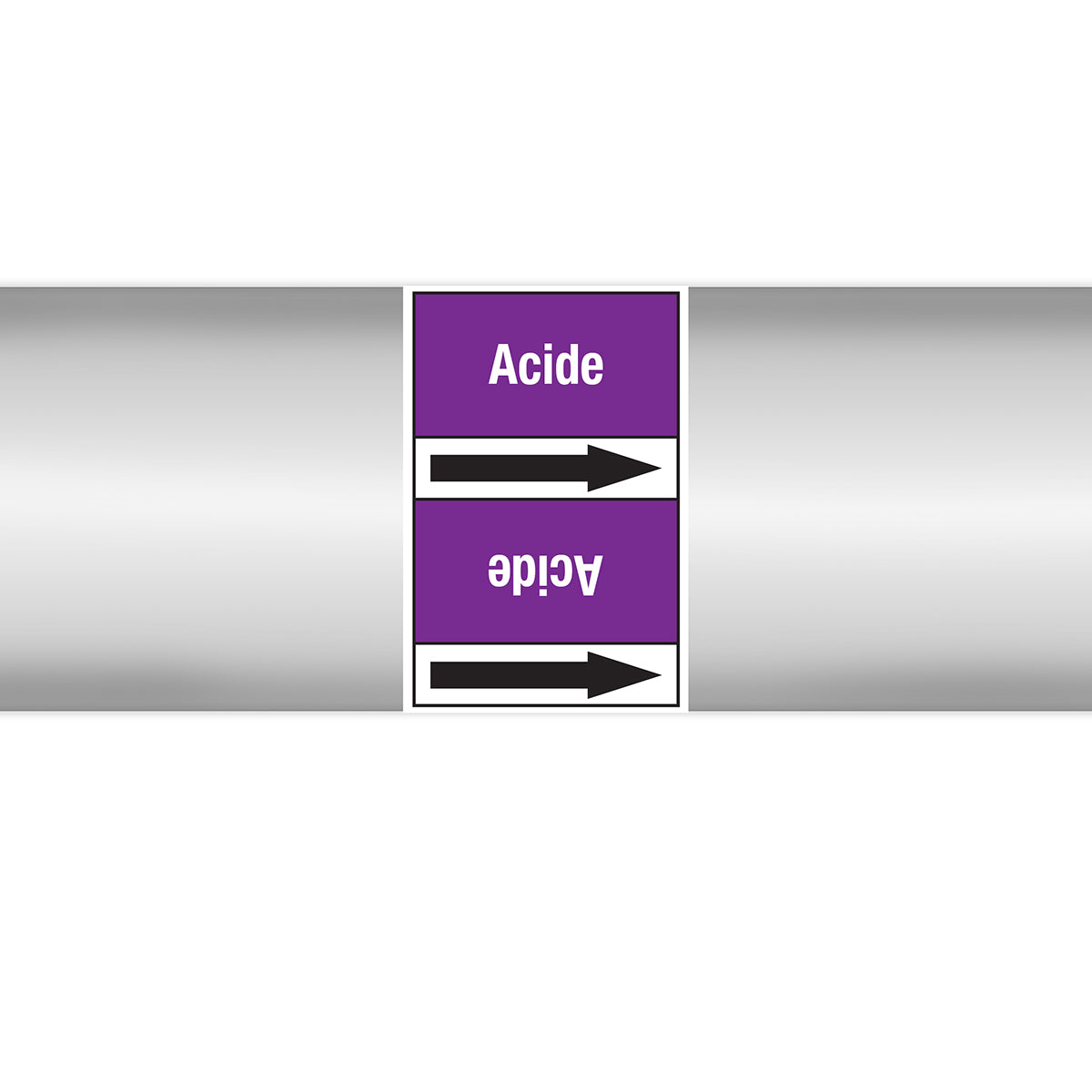 Marqueurs en rouleau continu, sans pictogramme (produit francophone)