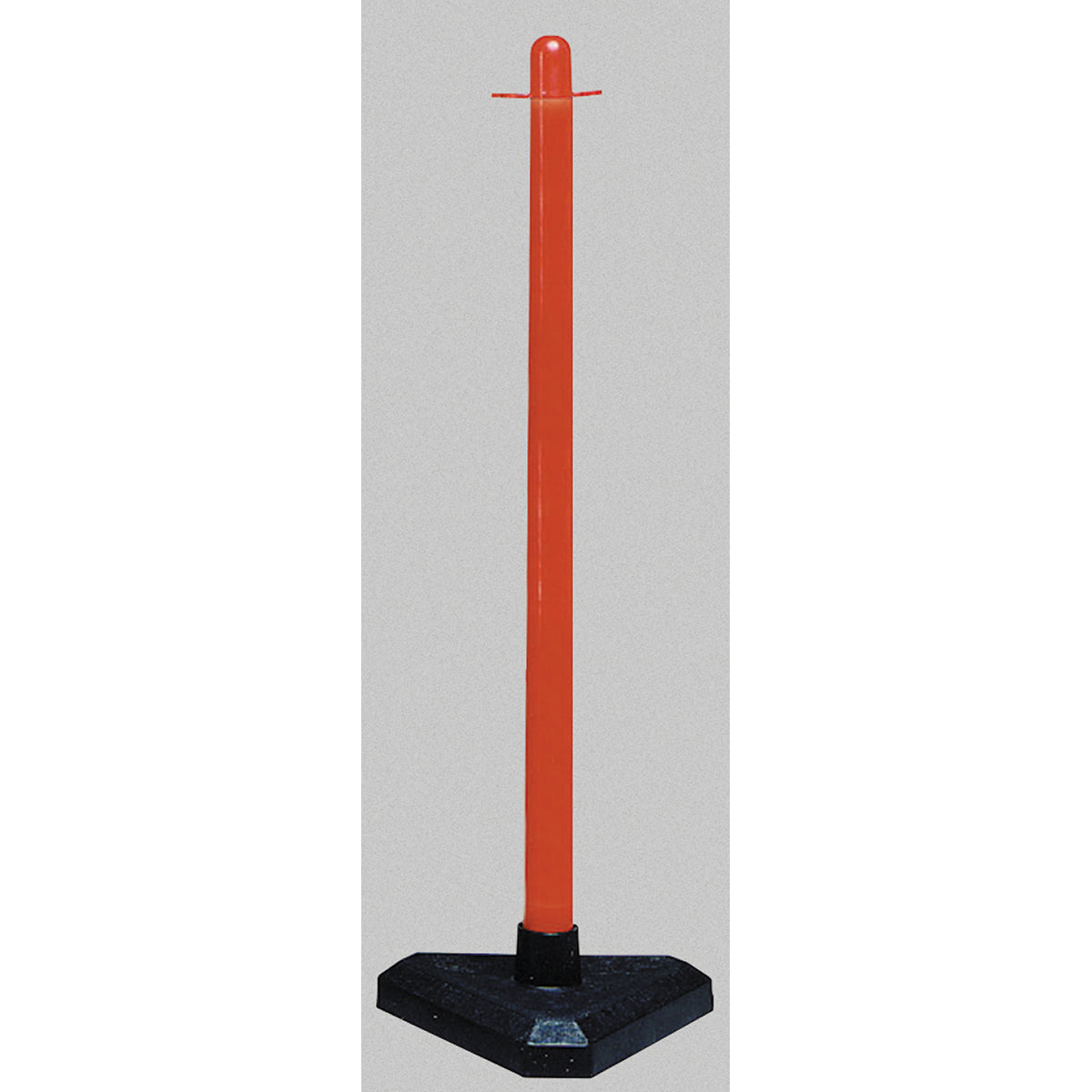 Sperrpfosten & Dreieckiger Kunststofffuß