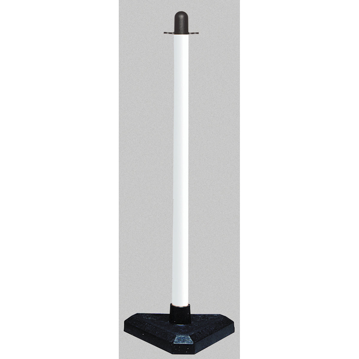 Sperrpfosten & Dreieckiger Kunststofffuß