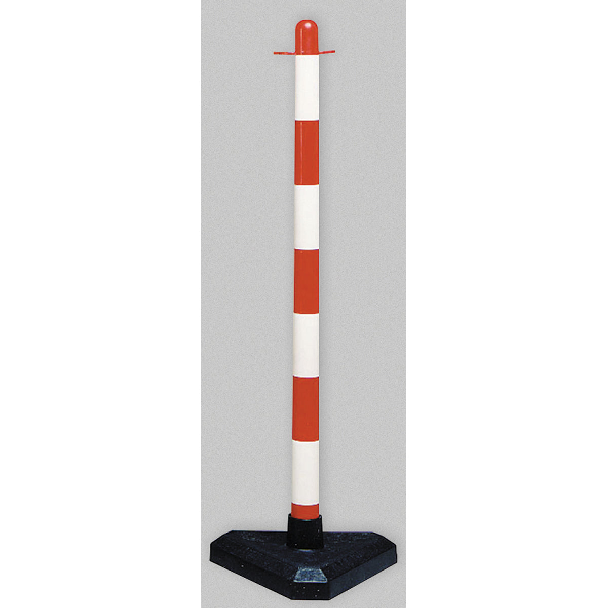 Sperrpfosten & Dreieckiger Kunststofffuß