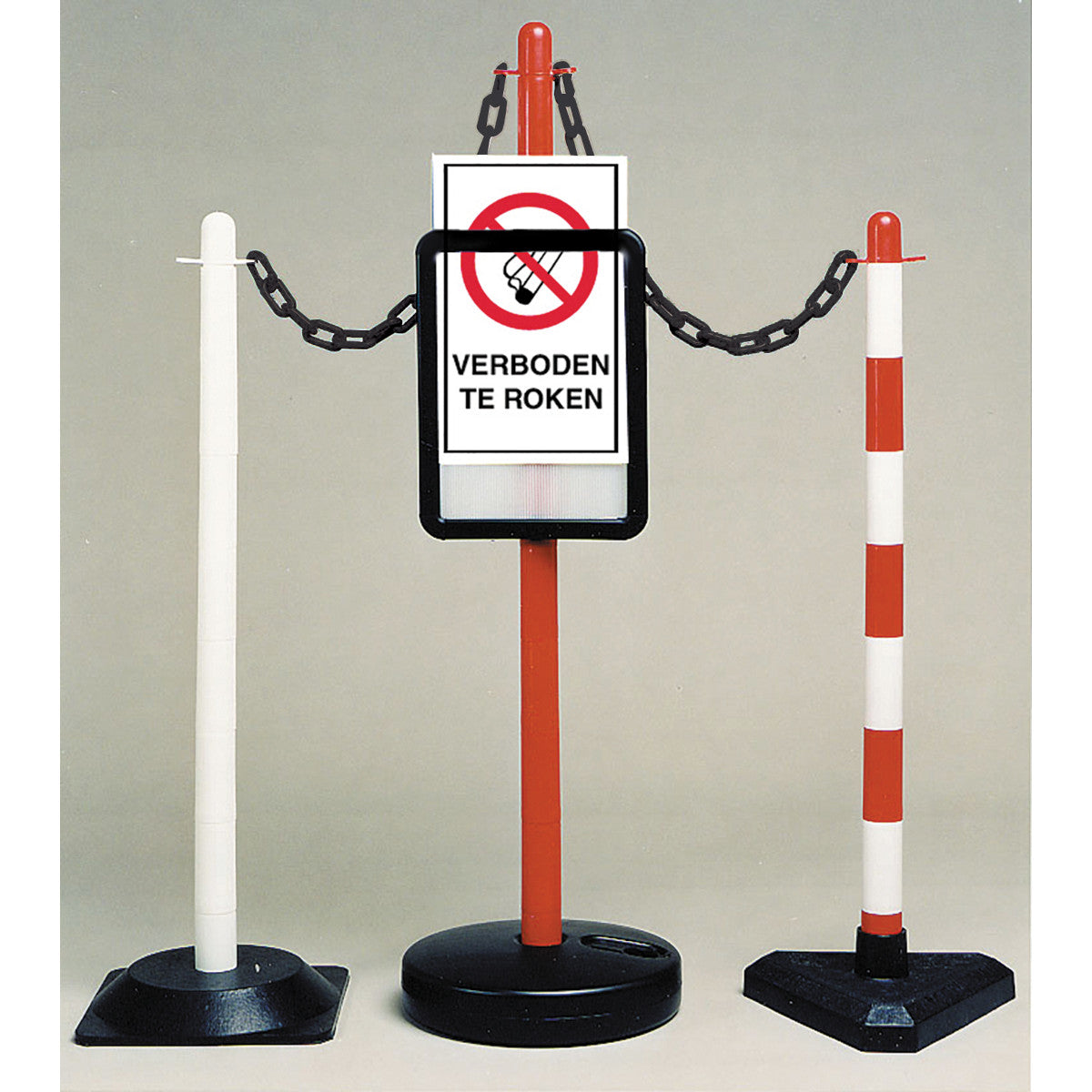 A4 Hinweisschild-Set für Bradylink Absperrpfosten