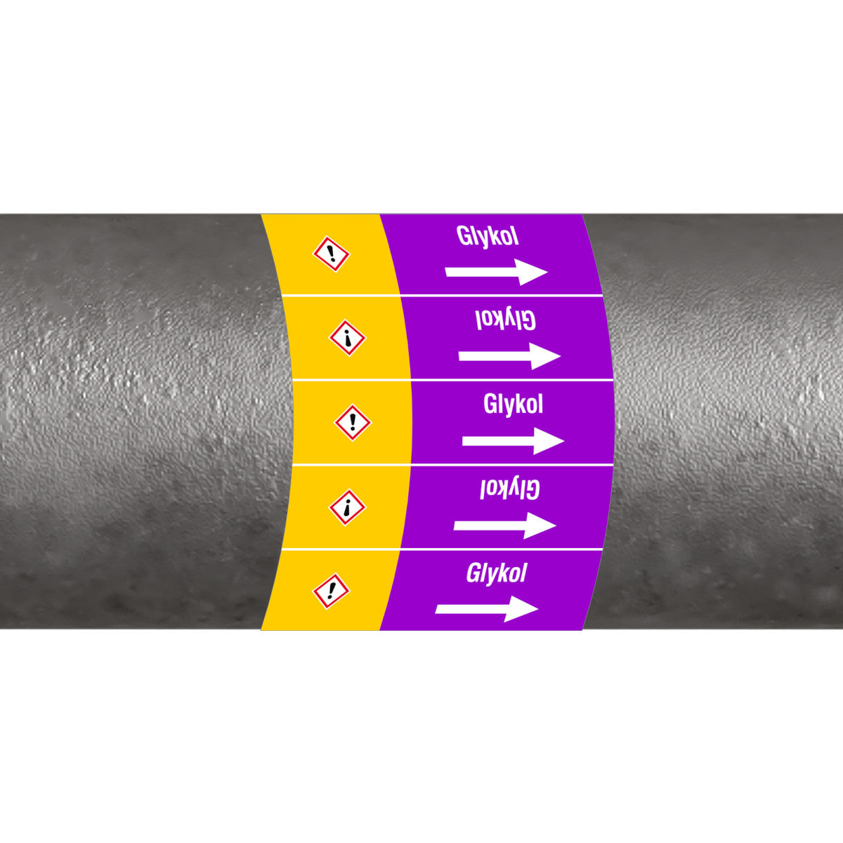ISO 20560 Pipe markers - alkalis