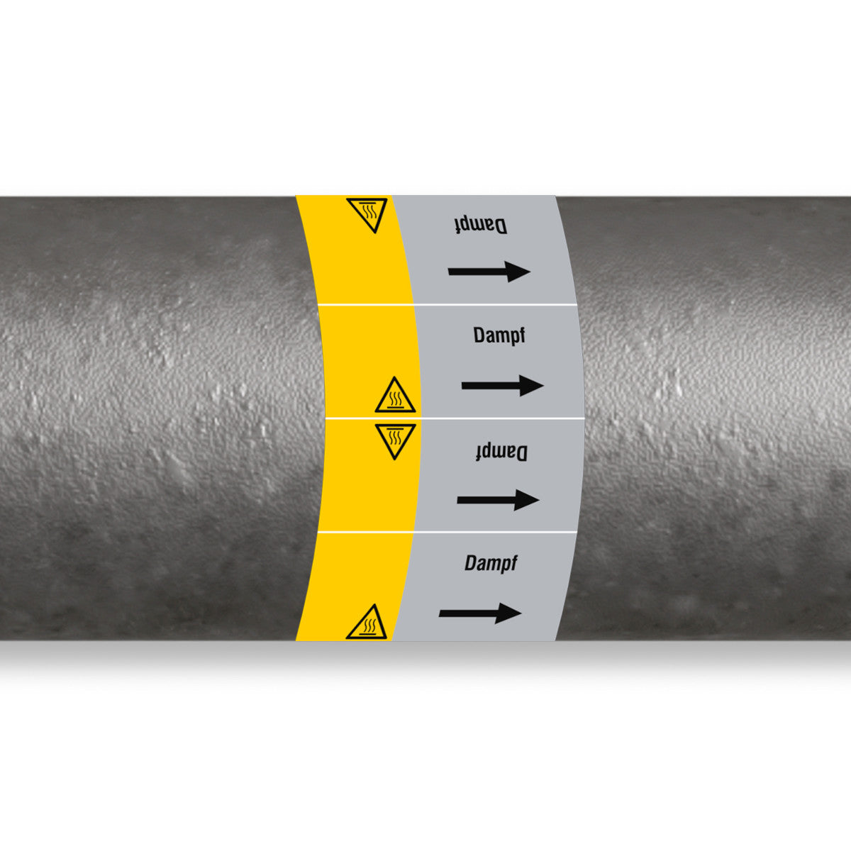 ISO 20560 Pipe Markers - Gas