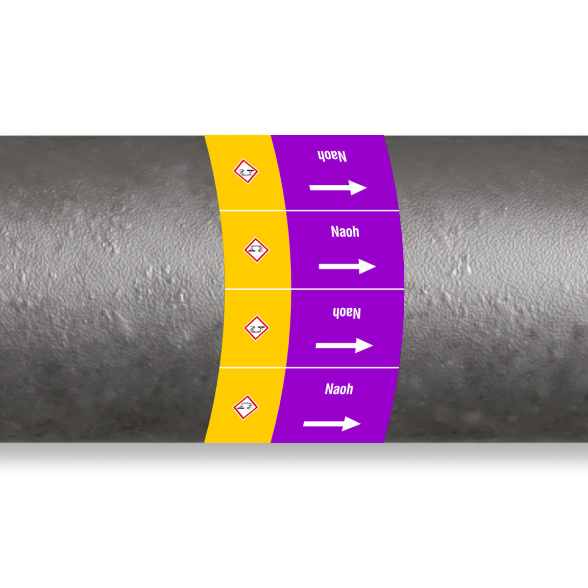 ISO 20560 Pipe markers - alkalis