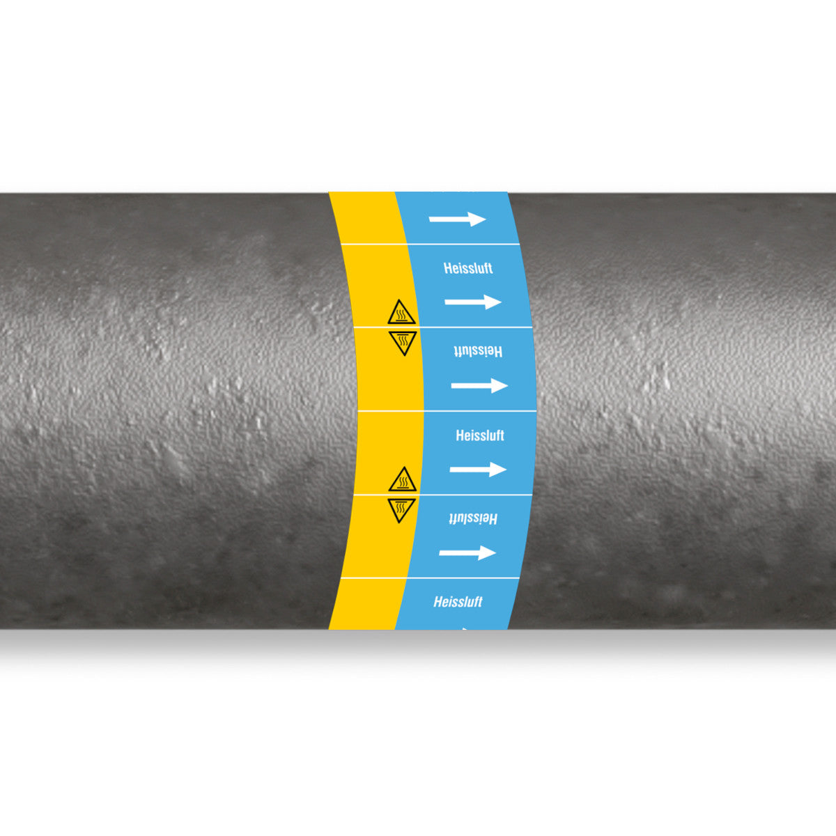 ISO 20560 Pipe Markers - Air