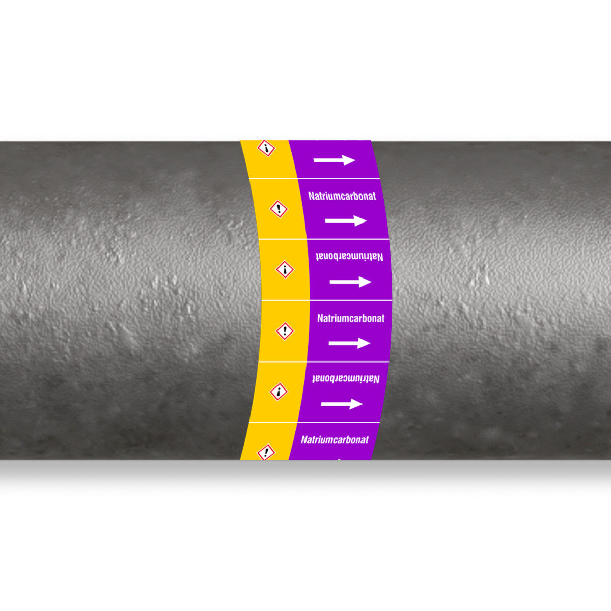 ISO 20560 Pipe markers - alkalis