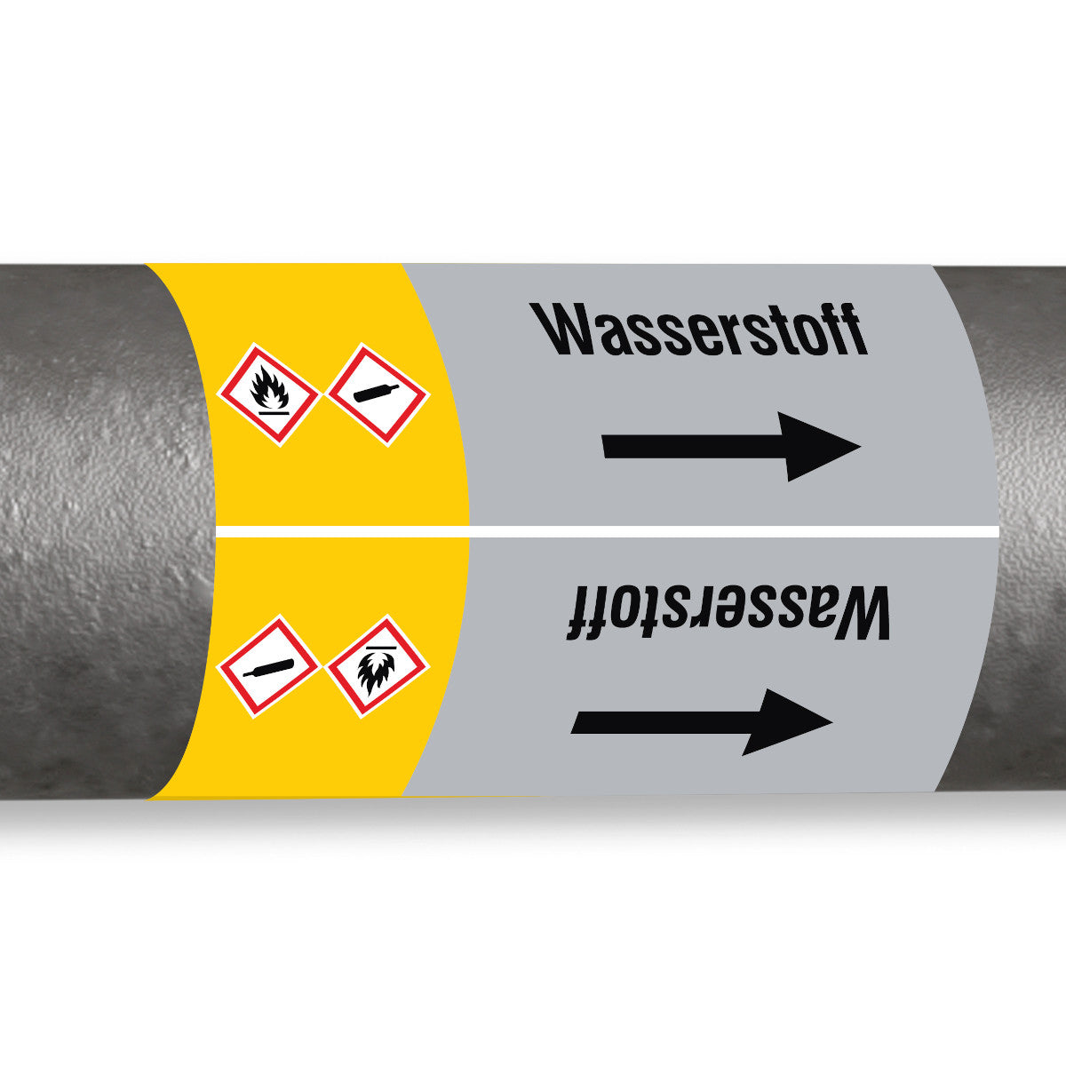 ISO 20560 Pipe Markers - Gas