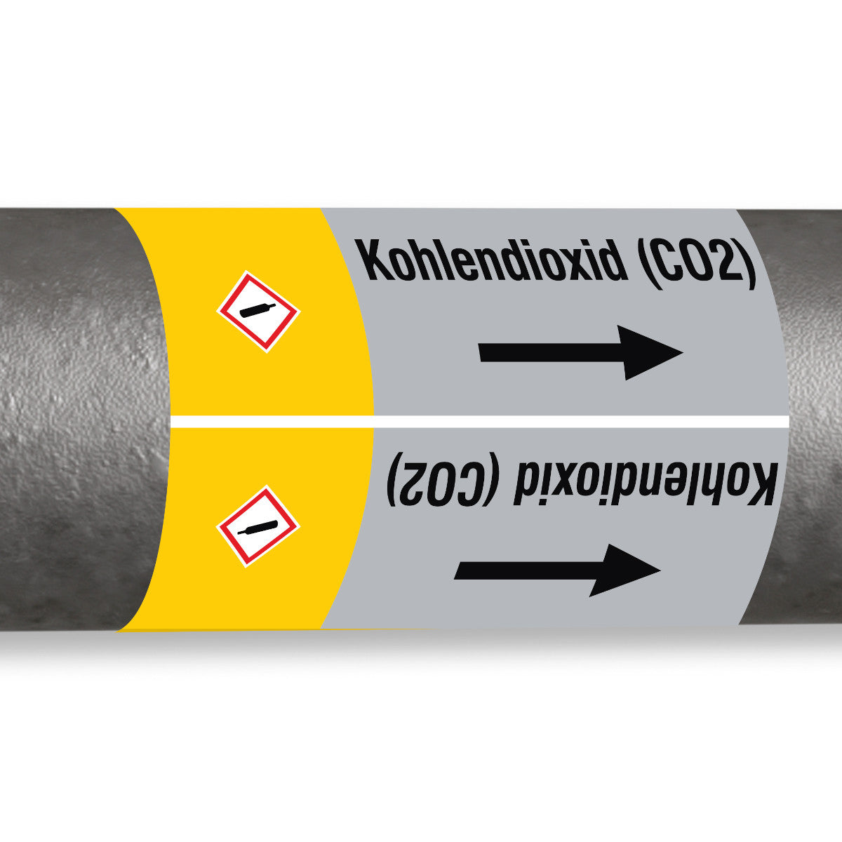 ISO 20560 Pipe Markers - Gas