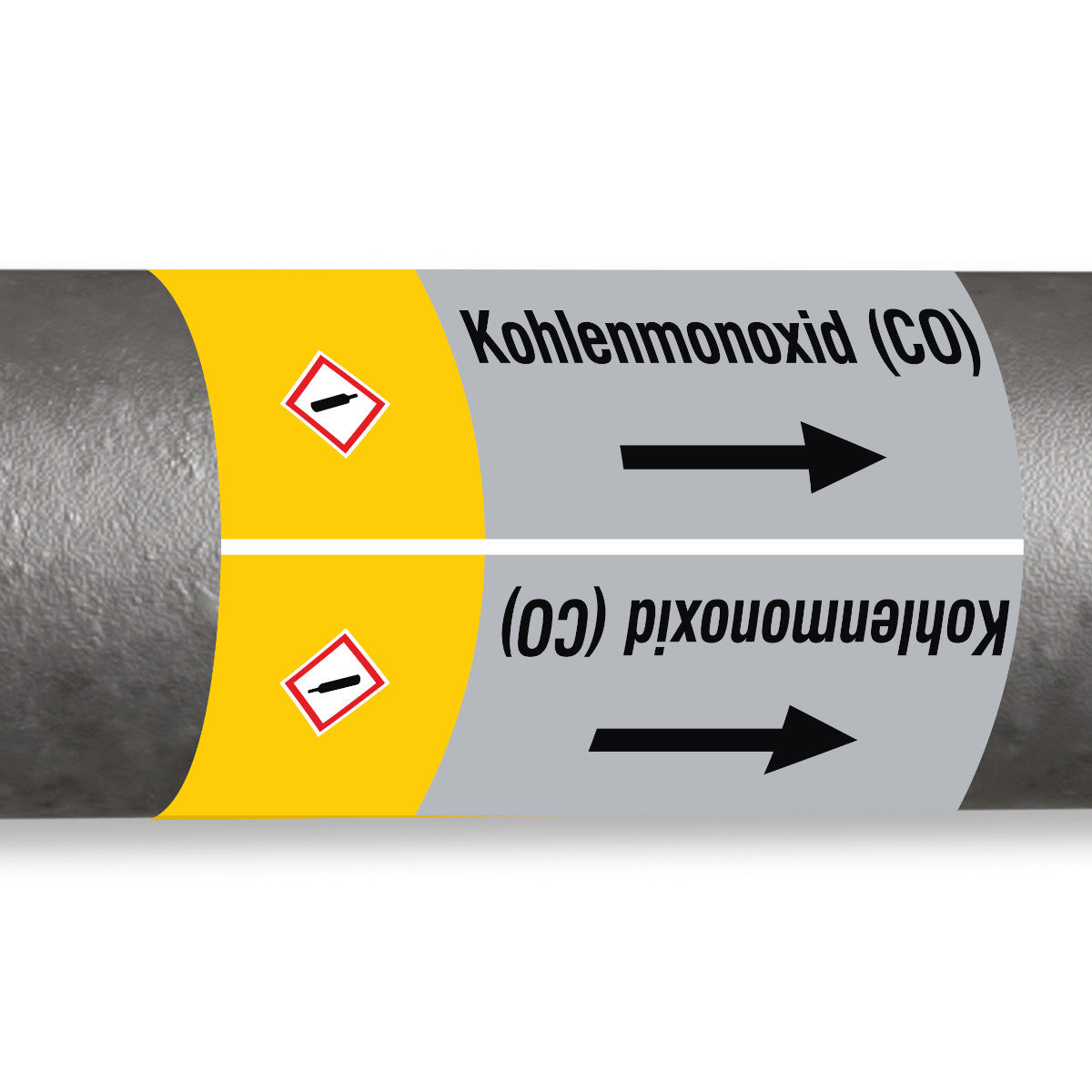 ISO 20560 Pipe Markers - Gas