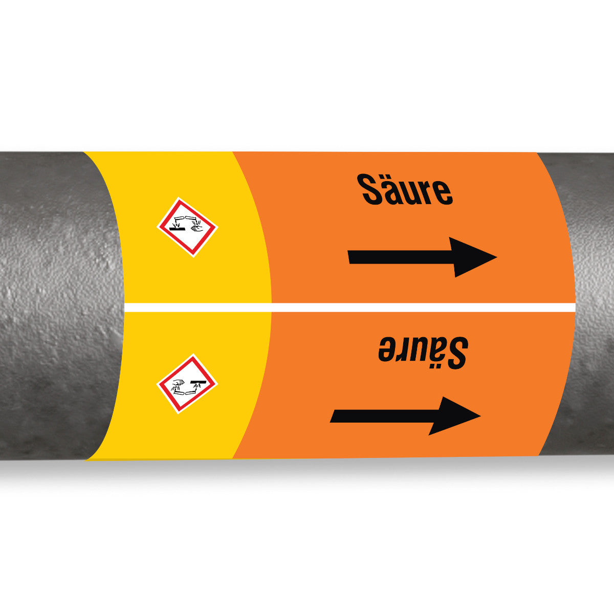 ISO 20560 Pipe markers - Acids