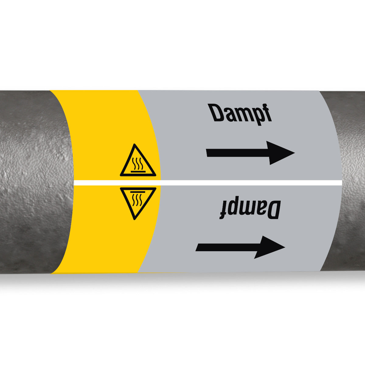 ISO 20560 Pipe Markers - Gas