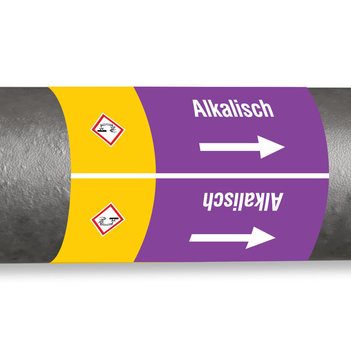 ISO 20560 Pipe markers - alkalis