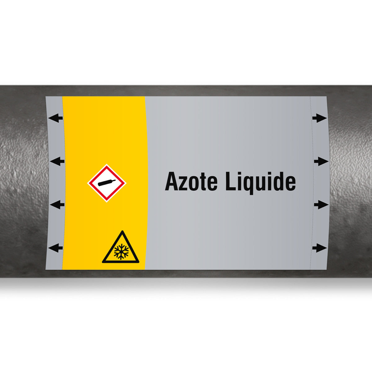 ISO 20560 Pipe Markers - Gas