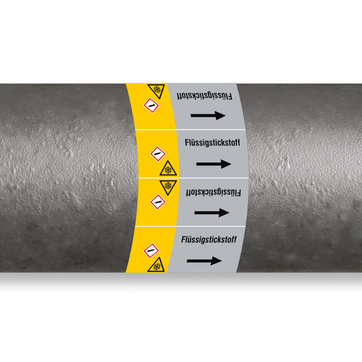ISO 20560 Pipe Markers - Gas