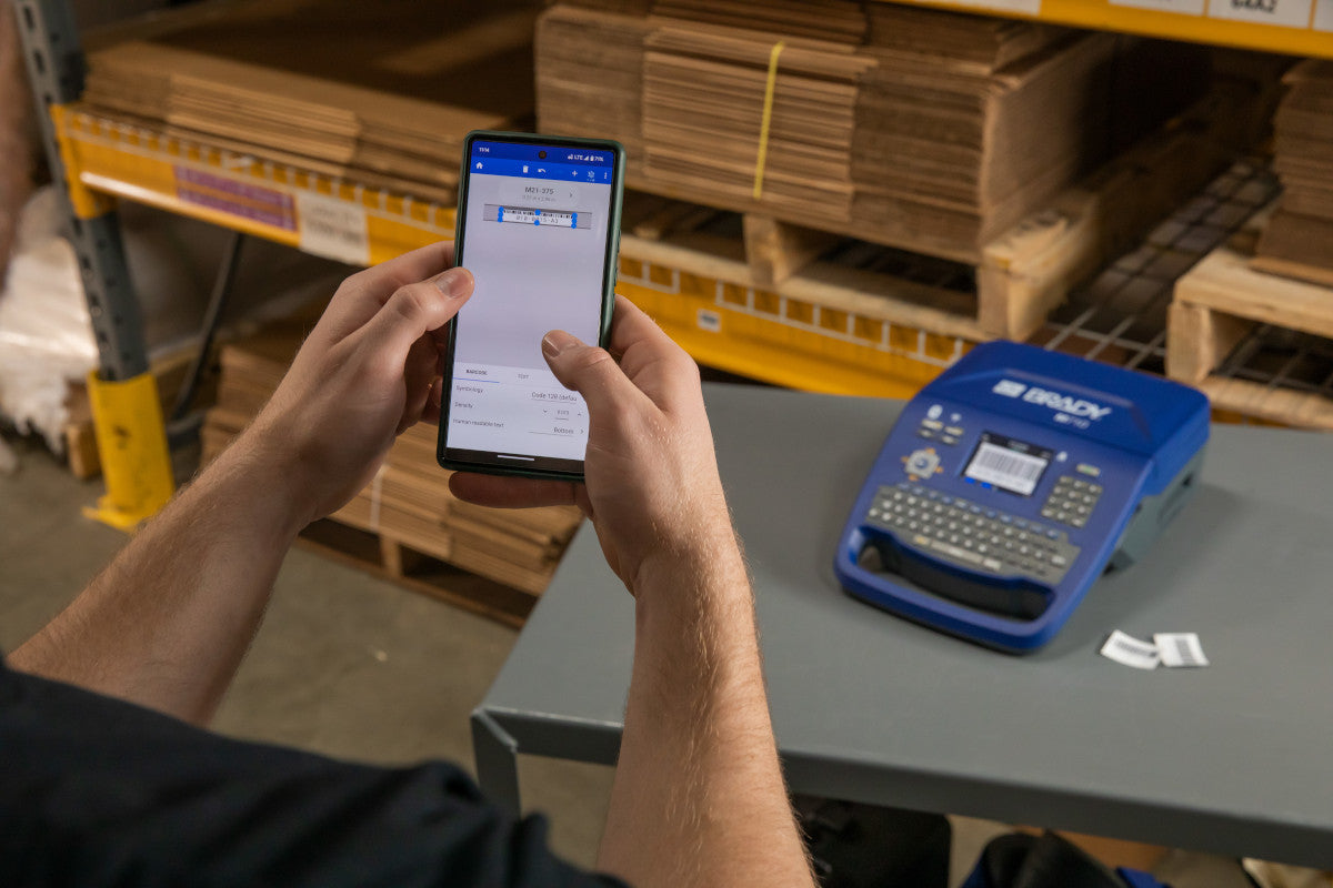 M710 QWERTY EU WLAN, BT + Brady Workstation-Suite