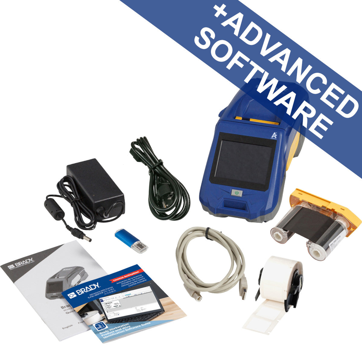 M611 Etikettendrucker - EU + Brady Workstation-Suite