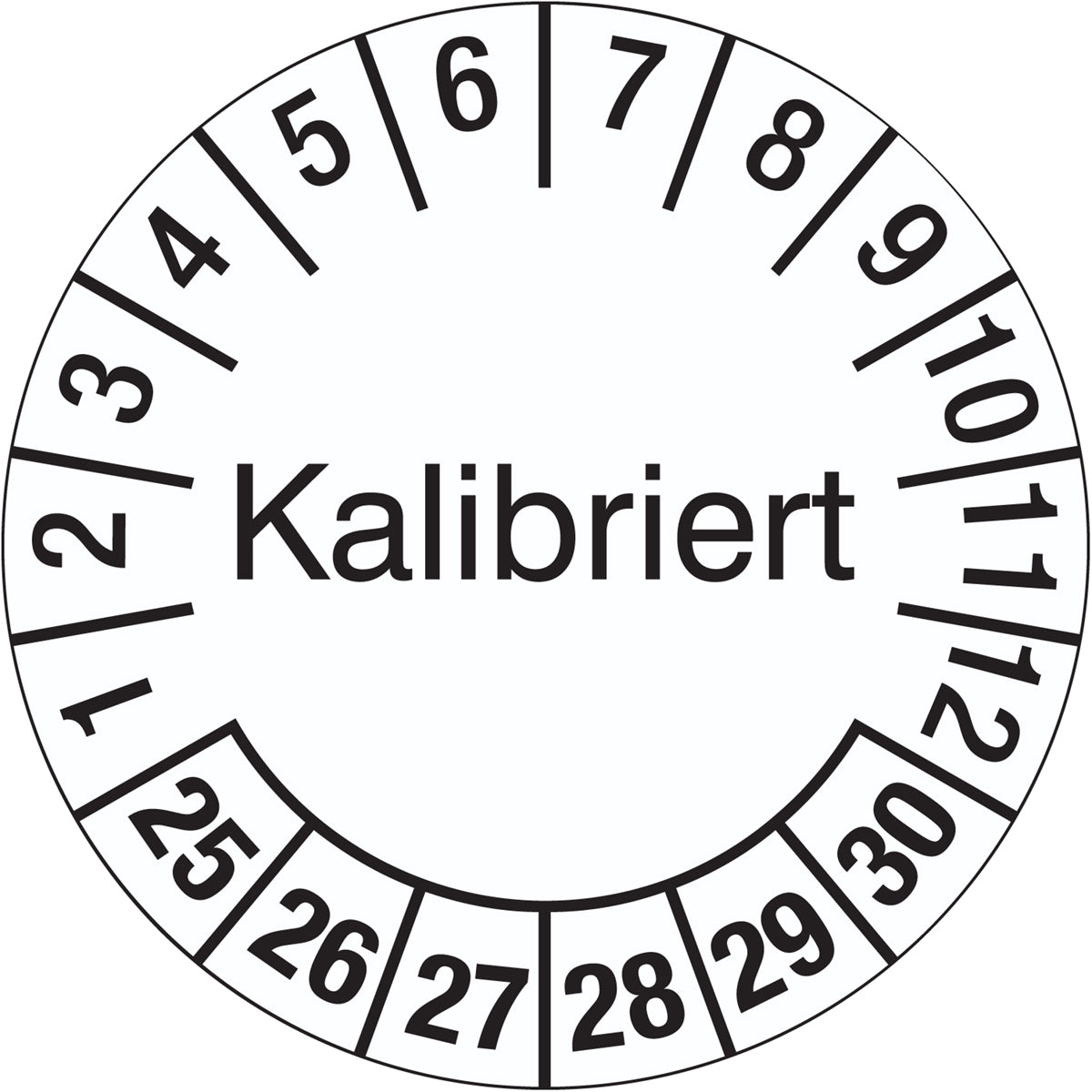 Inspection & Calibration Labels