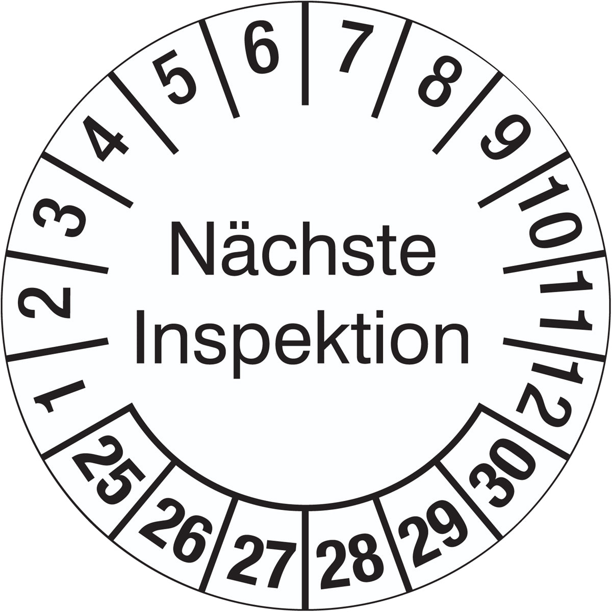 Inspection & Calibration Labels