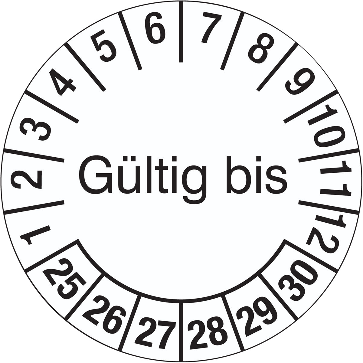 Inspection & Calibration Labels