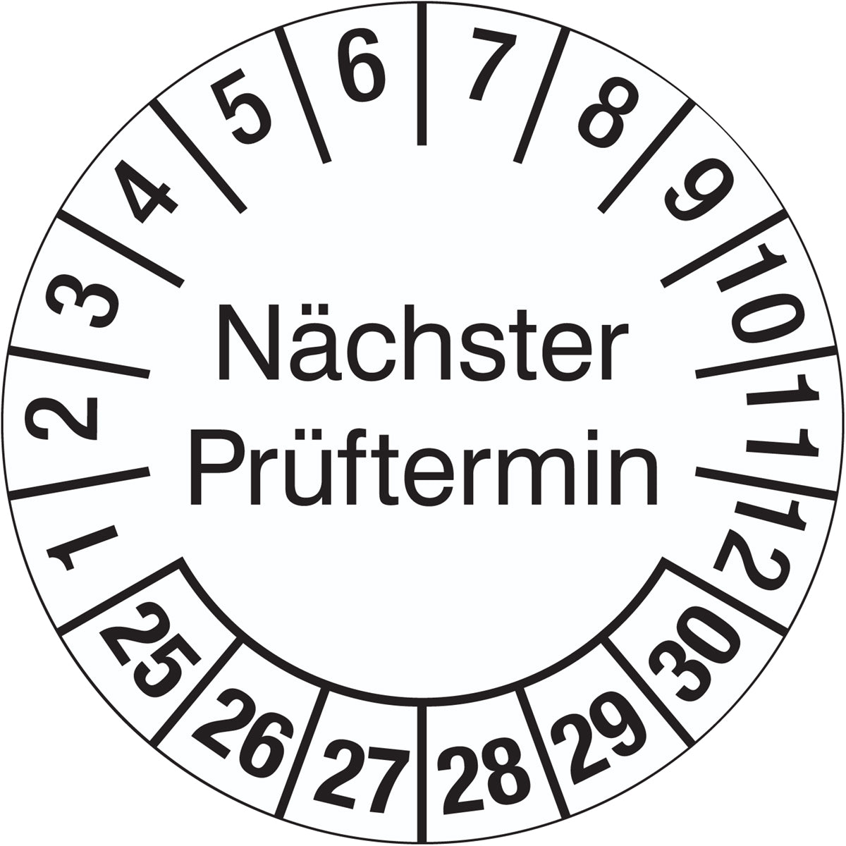 Inspection & Calibration Labels