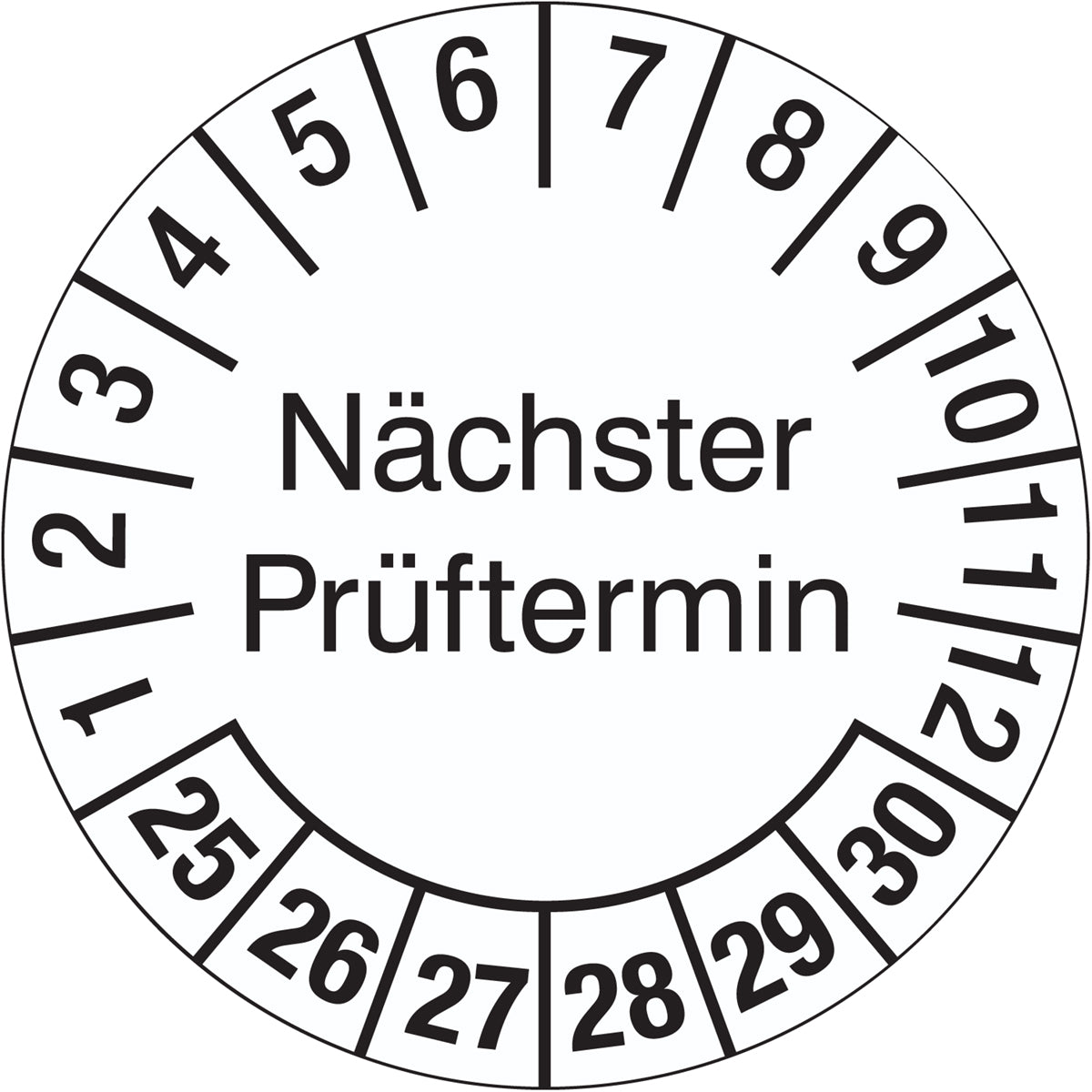 Inspection & Calibration Labels
