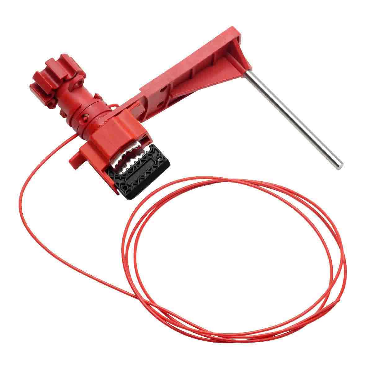 Grosse Universal-Ventilabsperrung mit Nylonkabel und Blockierarm