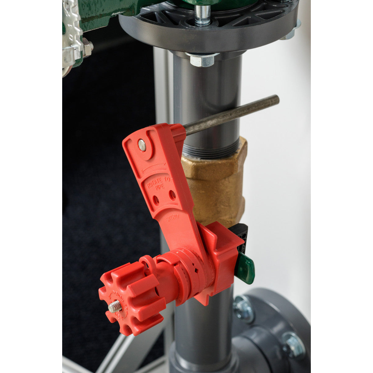 Kleine Universal-Ventilabsperrung mit Nylonkabel und Blockierarm