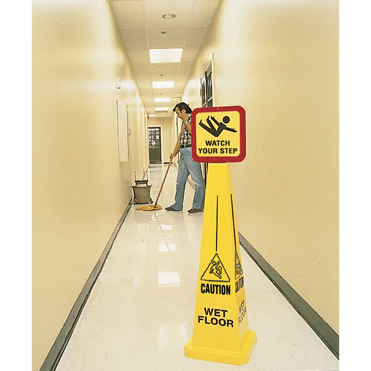 Brady-Kegel - Orange Kegel - Blanko - 89 cm