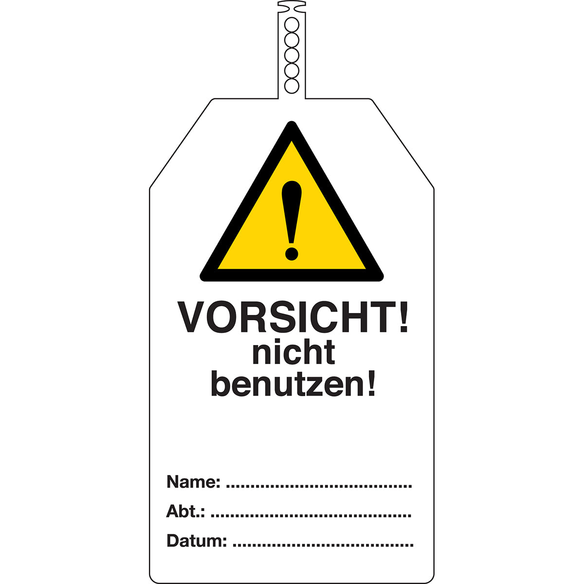 Sicherheitsanhänger