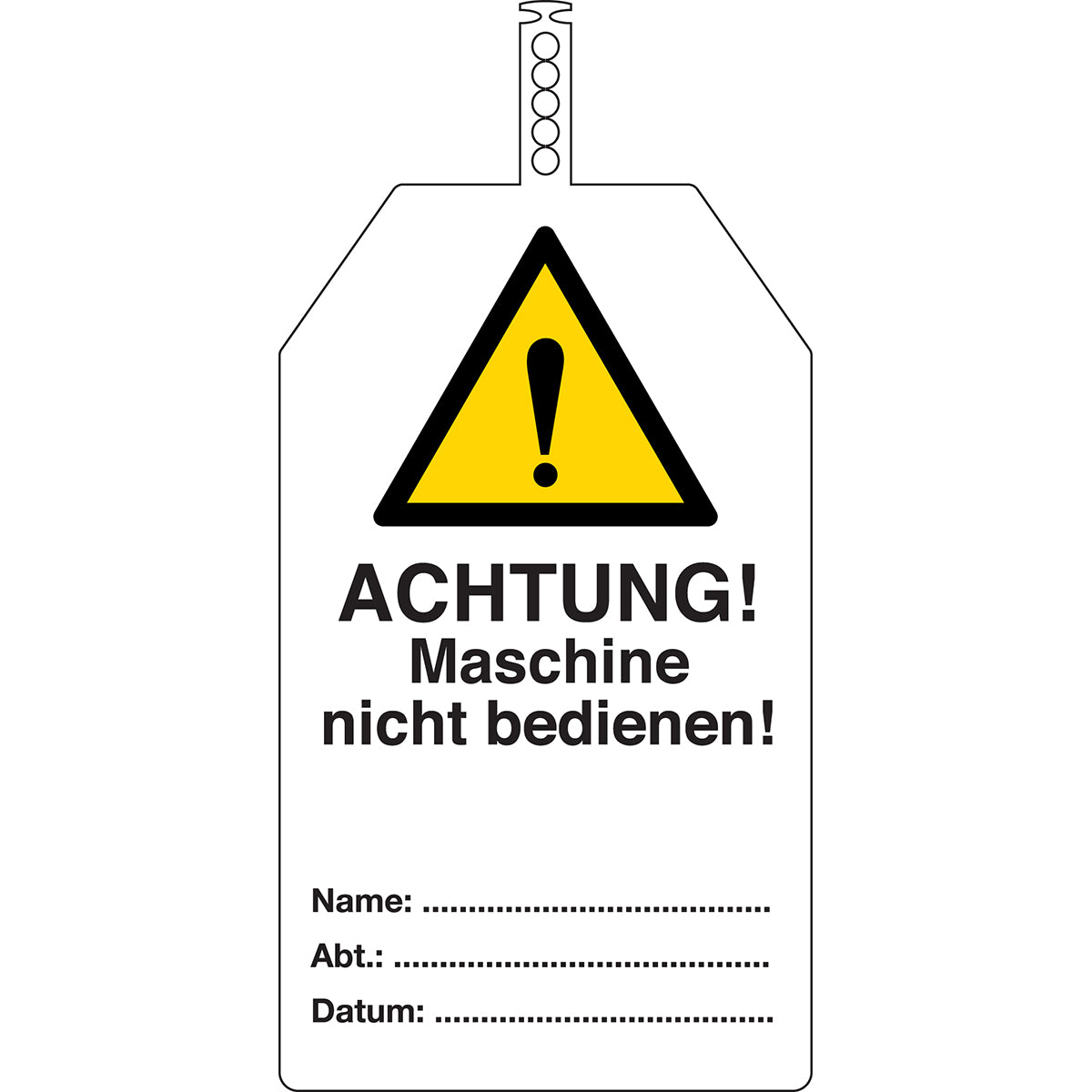 Sicherheitsanhänger