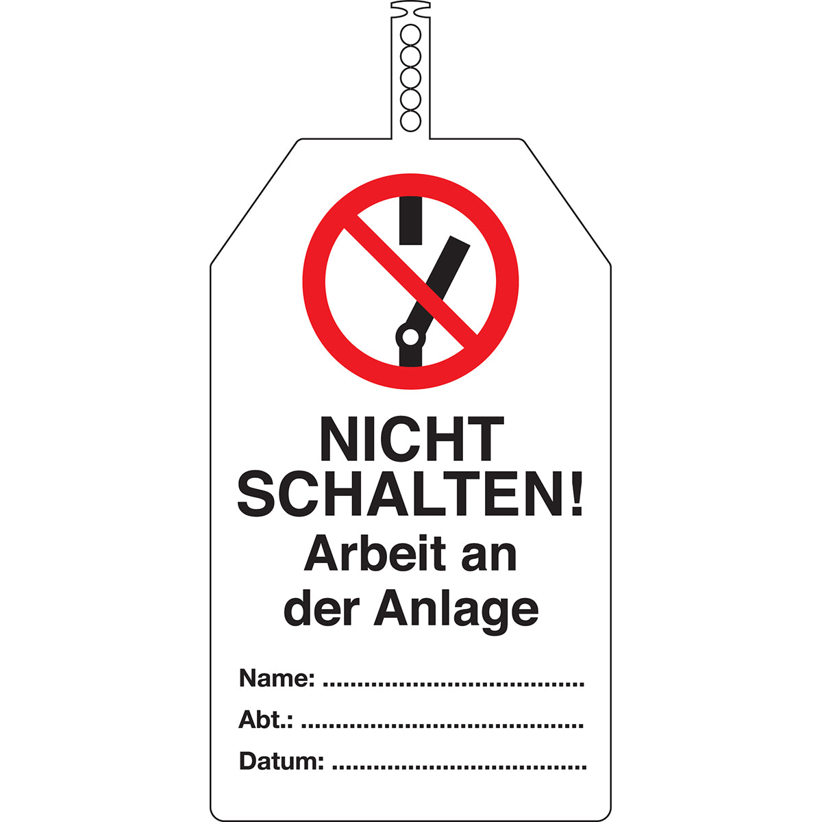 Sicherheitsanhänger